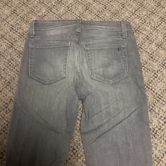 Joe’s Skinny Ankle Gray Washed Jeans * Size 25 Waist - Picture 7 of 9